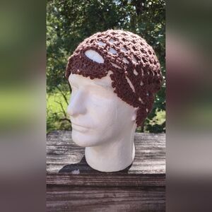 New crochet flapper hat